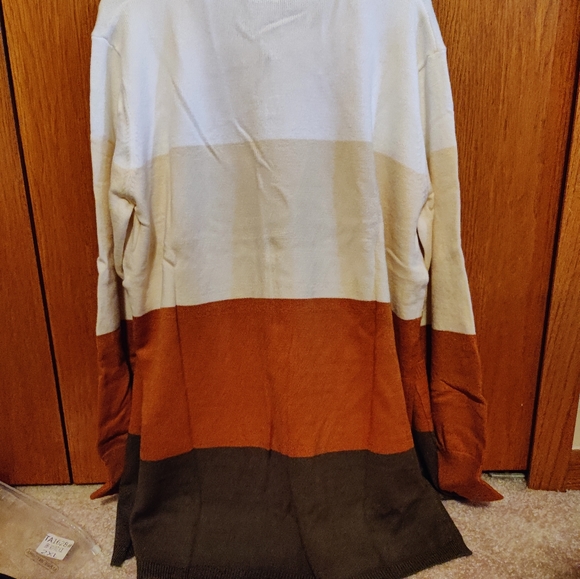 Nwt Tasamo fall color cardigan sweater 2xl - Picture 9 of 9